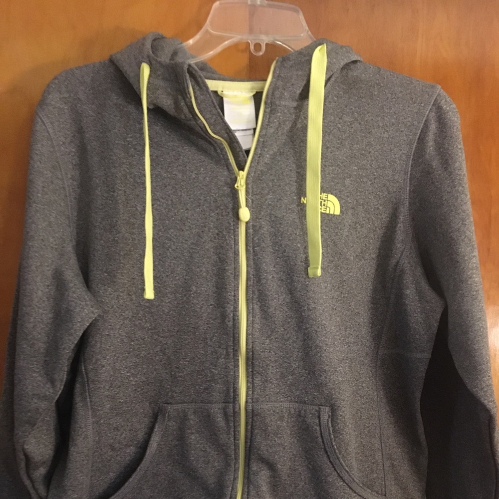 North Face Hooded Zip Up Jacket